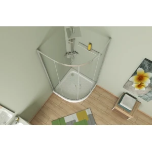 Душевой уголок Bravat Line 90х90 BS090.1201A