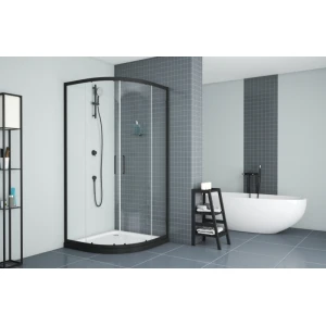 Душевой уголок Bravat Blackline 90х90 BS090.1201B