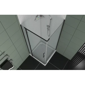 Душевой уголок Bravat Blackline 90х90 BS090.3113A