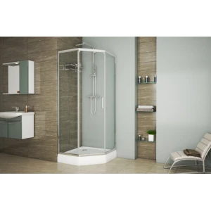 Душевой уголок Bravat Line 90х90 BS090.6115A