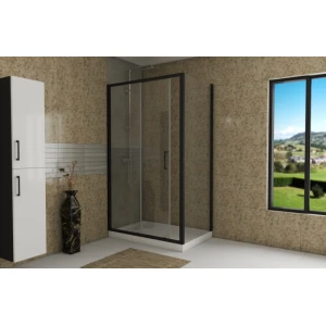 Душевой уголок Bravat Blackline 120х80 BS120.3101B