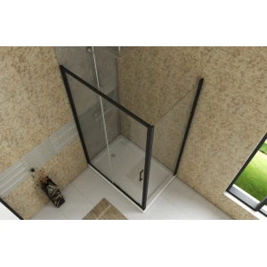 Душевой уголок Bravat Blackline 120х80 BS120.3101B