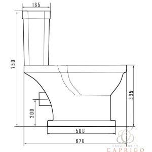 Унитаз-компакт CAPRIGO Tempo 4713