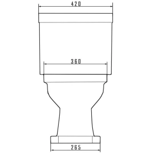 Унитаз-компакт CAPRIGO Tempo 4713
