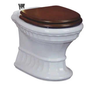 Унитаз напольный CAPRIGO Gianeta 30369 декор хром