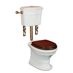 Унитаз напольный CAPRIGO Gianeta 31180 декор бронза