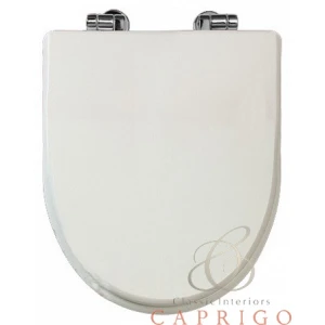 Сиденье для унитаза CAPRIGO Milady ML.MLD-26.710.LB.CR белый/хром