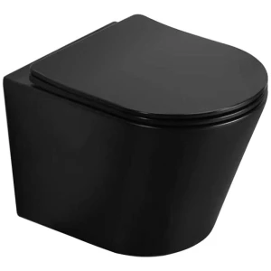Подвесной унитаз CeramaLux B2330-1MB матовый