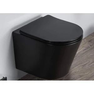 Подвесной унитаз CeramaLux B2330-1MB матовый
