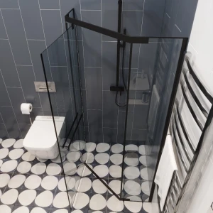 Душевой уголок Cerutti SPA Chika ZP101B 100x100