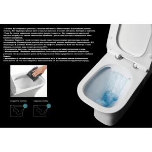 Унитаз приставной Cerutti SPA Bernina F CT7842