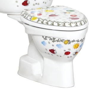 Унитаз-компакт детский Creavit Cocuk CK310-11CB00E-FF00+KC0802.01.1000E с сиденьем без бачка