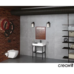 Унитаз подвесной Creavit Trend TP324-00CB00E-0000 без сиденья, с биде