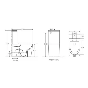 Унитаз напольный Grossman GR-4450SQ