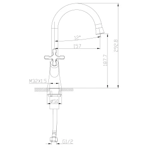 Смеситель Lemark Duetto для раковины LM5706C