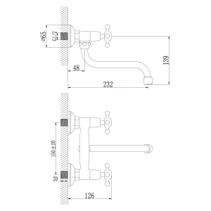 Смеситель Lemark Standard для кухни LM2111C