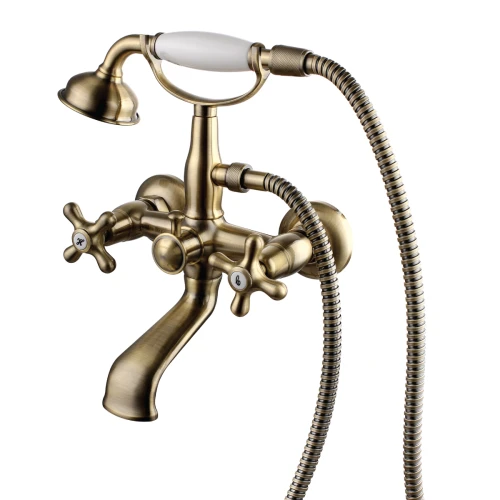 Смеситель Lemark Vintage для ванны с душем LM2812B