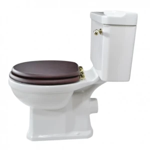 Унитаз напольный Magliezza Retro с боковой ручкой, цвет золото 7011M-DO