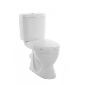 Унитаз-компакт Sanita Стандарт Эконом с сидением стандарт WC.CC/Standart/1-P/WHT.G/S1