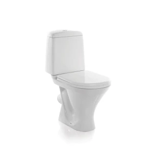 Унитаз-компакт Sanita Аттика Эконом с сидением стандарт WC.CC/Attica/1-P/WHT.G/S1