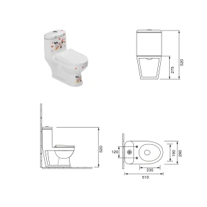 Унитаз-моноблок детский SantiLine SL-5015