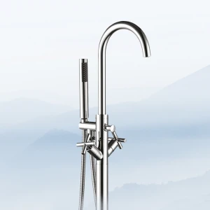 Смеситель Swedbe Spira 4002 для ванны с душем напольный