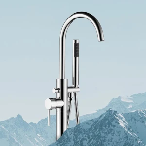 Смеситель Swedbe Spira 4000 для ванны с душем напольный