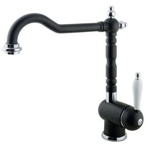 Смеситель Timo Morea 2406F Anthracite для кухни