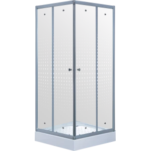 Душевой уголок Timo TL-1102 Romb Glass 100х100 с поддоном