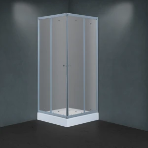 Душевой уголок Timo TL-9002 Fabric Glass 90х90 с поддоном