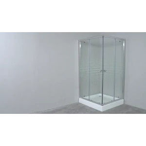 Душевой уголок Timo TL-8002 Romb Glass 80х80 с поддоном