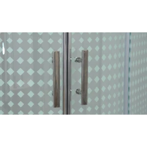 Душевой уголок Timo TL-8001 Romb Glass 80х80 с поддоном