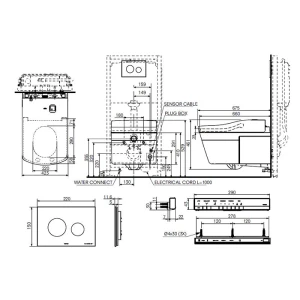 Унитаз подвесной Toto Neorest EW CW994P#NW1/TCF994RWG#NW1 с сиденьем