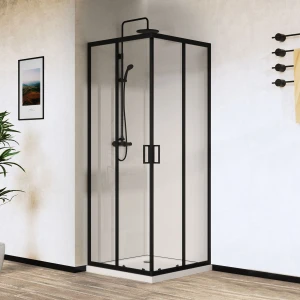 Душевой уголок Vincea City 100х80 VSS-5CT8010CLB