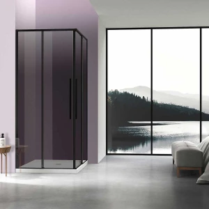 Душевой уголок Vincea Slim-N 100х90 VSS-4SN9010CGB