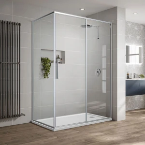 Душевой уголок Vincea Slim-U 120х90 VSR-2SU9012CL
