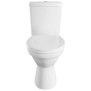 Унитаз-компакт напольный угловой VitrA Norm Wenkel с сиденьем микролифт 9854B0997200