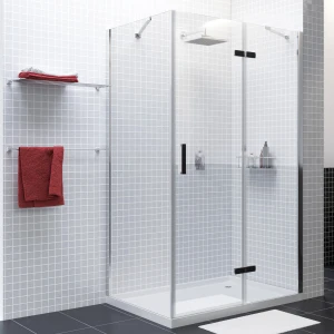 Душевой уголок Wasserkraft Aller 10H06RBLACK MATT 120x80