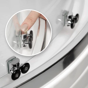 Душевой уголок Wasserkraft Lippe 45S01 90x90