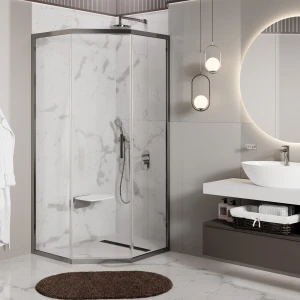 Душевой уголок Wasserkraft Naab 86S11 90x90