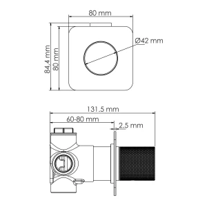 Смеситель Wasserkraft Schunter A306 для ванны с душем