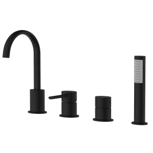 Смеситель Azario Delicate на борт ванны AZ-QA28173PA-0307APA