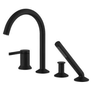 Смеситель Azario Flame на борт ванны AZ-VPC258320PA