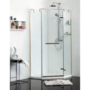 Душевой уголок Azario Montreal 90х90 L AZNWG3231900LGOLD