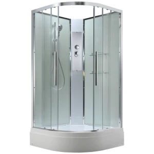 Душевая кабина AvaCan EM3080NT без крыши прозрачная 80x80