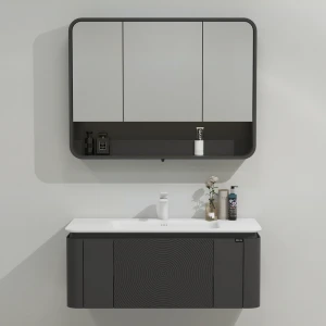 Зеркальный шкаф Black & White U930.MC1000 100