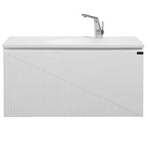 Тумба с раковиной Black & White U918.0900-2 GW 90 подвесная