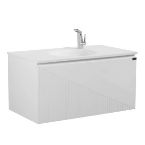 Тумба с раковиной Black & White U918.0900-2 GW 90 подвесная