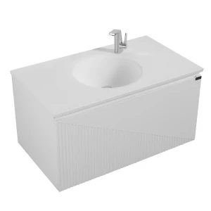 Тумба с раковиной Black & White U918.0900-2 GW 90 подвесная