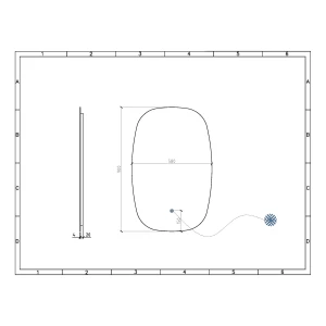 Зеркало Black & White U925.MR 58